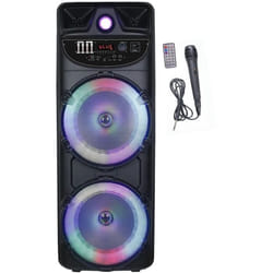 Enceinte lumineuse karaoké - INOVALLEY - MS02-XXL-N - Bluetooth 5.0 - 1000W