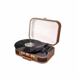 Platine vinyle portable multifonction Bluetooth rétro TD14