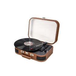 Platine vinyle portable multifonction Bluetooth rétro TD14