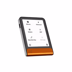 Ledger 3760027784297, Bitcoin, Dogecoin, Ethereum, Litecoin, NFT, Stellar, EAL6, Porte-feuille crypto-monnaie, Gris, Aluminiu ...