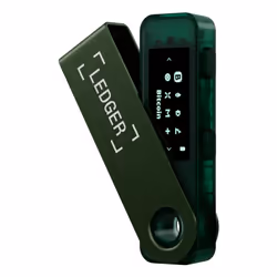 Ledger Nano S Plus, Bitcoin, Ethereum, NFT, Portefeuille matériel pour clé USB, Vert, USB, USB Type-C, 20 g