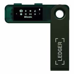 Ledger Nano S Plus Portefeuille matériel pour clé USB Vert
