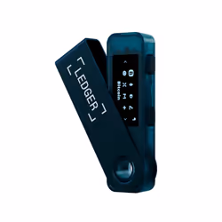 Ledger Nano S Plus, Bitcoin, Dash, Dogecoin, Ethereum, Litecoin, NFT, EAL5+, Portefeuille matériel pour clé USB, Bleu, Plasti ...