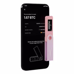Ledger Nano S Plus Portefeuille matériel pour clé USB Rose, Blanc - Vue supplémentaire 6