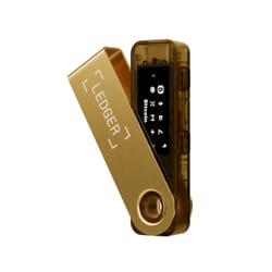 Ledger Nano S Plus Portefeuille matériel pour clé USB Or