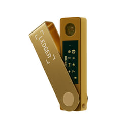 Ledger Nano X Portefeuille matériel pour clé USB Or
