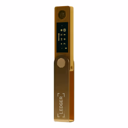 Ledger Nano X Portefeuille matériel pour clé USB Or