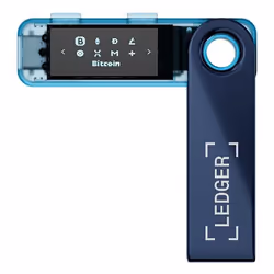 Ledger Nano S Plus Portefeuille matériel pour clé USB Noir, Bleu - Vue supplémentaire 2