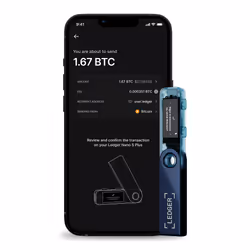 Ledger Nano S Plus Portefeuille matériel pour clé USB Noir, Bleu - Vue supplémentaire 6