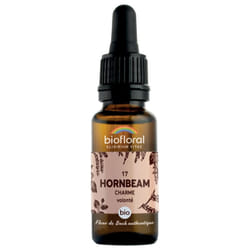 Biofloral Fleurs de Bach 17 Hornbeam Bio 20 ml