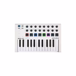 Arturia MINILAB MKII clavier MIDI 25 touche(s) USB Blanc