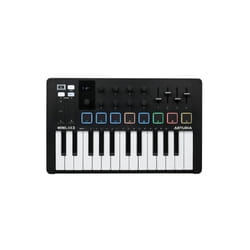 Arturia Minilab 3 clavier MIDI 25 touche(s) USB Noir