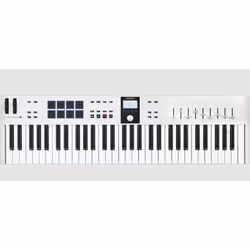 Arturia Keylab Essential 61 MK3, 61 touche(s), Boutons, Foie, Rotatif, Noir, Noir, Rouge/Vert/Bleu, USB