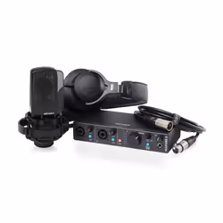 Arturia MiniFuse Recording Pack, 1000000 Ohm, 11,5 dBV, 110 dB, 56 dB, 110 dB, 2500 Ohm