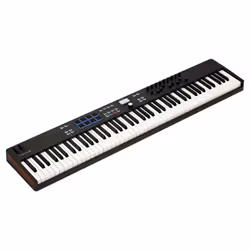 Arturia KeyLab Essential 88 mk3 clavier MIDI 88 touche(s) USB Noir, Blanc - Vue supplémentaire 3