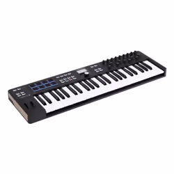 Arturia KeyLab Essential 49 mk3 clavier MIDI 49 touche(s) USB Noir, Blanc - Vue supplémentaire 3