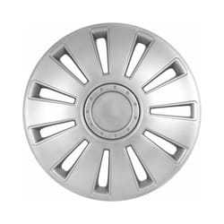 Boîte de 4 enjoliveurs silverstone Silver abs 14'' Polaire RA14-ASYB - Ce produit de marque Polaire est neuf.