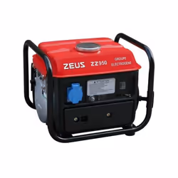 Groupe électrogene avec moteur essence 2 temps (mélange essence SP98 et huile 50/2) - Puissance : 720W max / 650W continue - ...