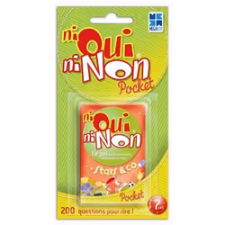 MEGABLEU Ni Oui Ni Non Pocket Stars &amp; Co, unisexe, Carton, Plastique, Multicolore, 01-01-2015, France, CE,EN71-1,EN71-2,E ...