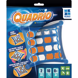 MEGABLEU Quadrio, unisexe, Plastique, Bleu, Blanc, Orange, 01-01-2017, Chine, CE,EN71-1,EN71-2,EN71-3