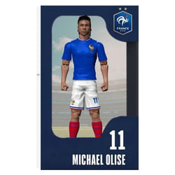 Figurine articulée Michael Olisé - 20 cm - Équipe de France - MEGABLEU -