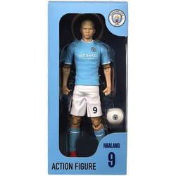 Figurine articulée - Erling Haaland - Numéro 9 - - Manchester City - MEGABLEU - 20 cm