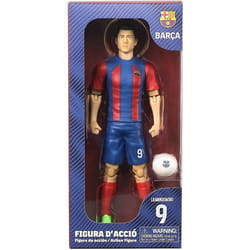 Figurine articulée - FC Barcelona - MEGABLEU - Lewandowski - 20 cm