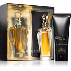 Rendez votre parfum préféré encore plus intense avec le coffret de parfum pour femme Mauboussin Elixir Pour Elle . Outre le p ...