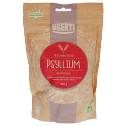 Uberti Téguments de Psyllium Blond Bio 300 g