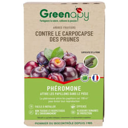 Biotop - Phéromone Carpocapse des prunes (2 capsules)