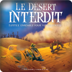 Cocktail Games Le désert interdit Jeu de société Stratégie