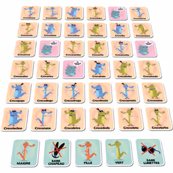 Asmodee Rapidcroco, unisexe, Carton, Multicolore, 25-10-2016, Chine, 161 g