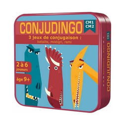 Jeu de plateau - ASMODEE - Conjudingo CM1 CM2 - Mixte - A partir de 8 ans - 30 min