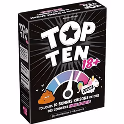 Jeu d'ambiance Asmodee Top Ten 18+