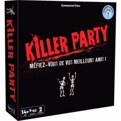 Killer Party - Asmodee - Jeu dambiance - Dès 14 ans