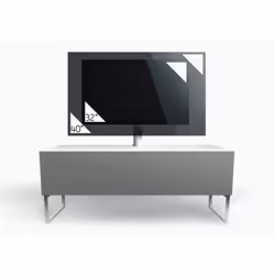 Meliconi Belovo 120 Support TV et centre de divertissement 4 étagères