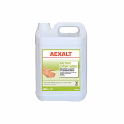 Aexalt - Bidon de 5 L Solution lavante et désinfectante BACTAEX CRÈME MAINS BACTAEX CRÈME MAINS est une solution lavante dest ...