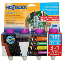 Cône d'arrosage Aquasolo Spécial Jardinière Mauve x4 - HOZELOCK - Garantie 2 ans
