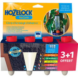 Cônes d'arrosage Aquasolo X4 - Taille xl Hozelock cônes en céramique/ Pots de 65cm de diam - Garantie 2 ans