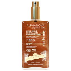Alphanova Sun Huile Sèche Scintillante Bio 100 ml