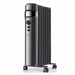 Supra OREA 1500, Chauffage électrique à bain d’huile, Huile, 24 h, Intérieure, Sol, Noir