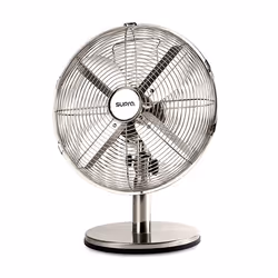 Supra HEOLE, Ventilateur à lame domestique, Métallique, Table, 58,55 dB, 47,37 m³/h, 110°
