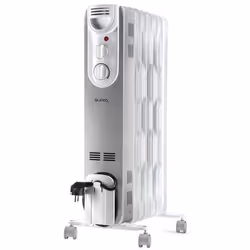 Supra ORSO1500, Chauffage électrique à bain d’huile, Huile, 1 m, Intérieure, Sol, Blanc