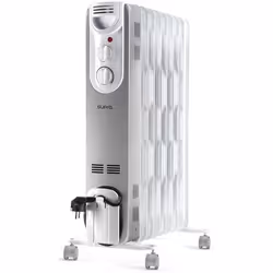 Supra ORSO2000, Chauffage électrique à bain d’huile, Huile, 1 m, Intérieure, Sol, Blanc