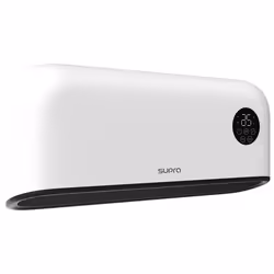 Supra TINO CERAM, Chauffage de ventilateur électrique, Vitrocéramique, IP22, THIS, Intérieure, Bureau, Mur