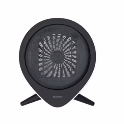 Supra FR9010930B, Chauffage de ventilateur électrique, Vitrocéramique, 15 h, Intérieure, Table, Noir, Blanc