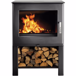 Poêle à bois 6.7kw noir Supra ario bucher