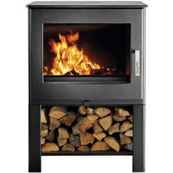 Poêle à bois 6.7kw noir Supra ario bucher