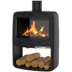 Supra - Poêle à bois paul bucher 10KW en fonte - étanche - eco design