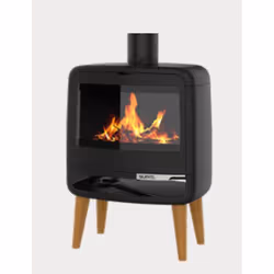 Supra FR9016130B poêle Pose libre Bois de chauffage Noir